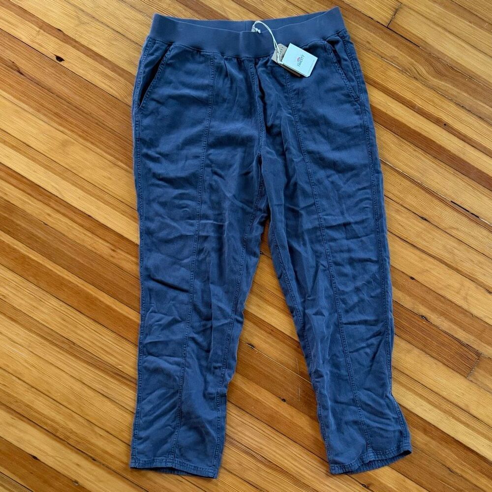 Faherty NWT Arlie Day Pant in Washed Black Size XL - Picture 2 of 6